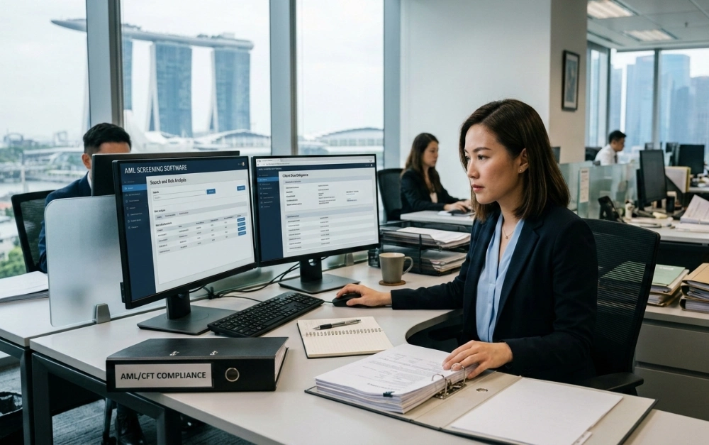 AML Screening Compliance Requirements for CSPs in Singapore