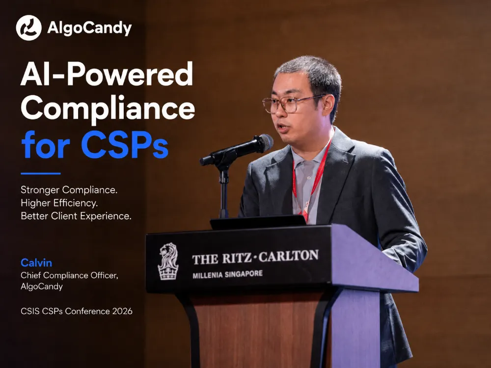 AlgoCandy Showcases AI-Powered Compliance Workflows at the CSIS CSPs Conference 2026
