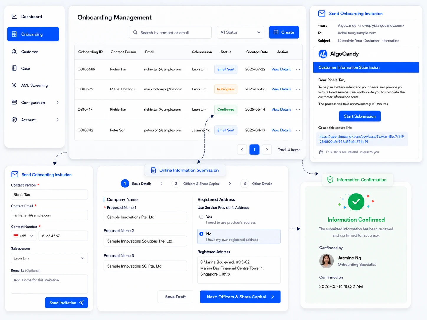 Client Onboarding